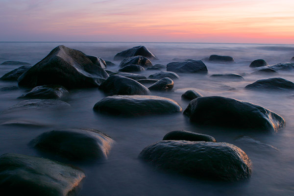 steinige K�ste im Nationalpark Jasmund, R�gen, Mecklenburg-Vorpommern, Deutschland, Europa