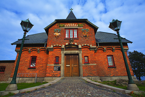 Allinge-Sandvig-Bibliothek, Bornholm, D�nemark, Europa